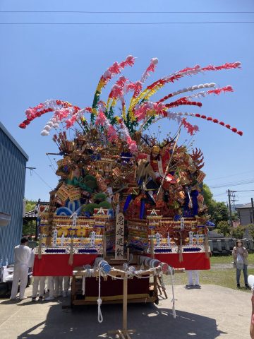 【2022年5月5日】曽根の神幸行事(開作神事)