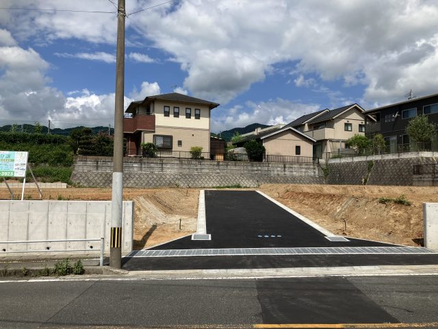 苅田町新津1丁目　4区画宅地分譲　造成完成しました。